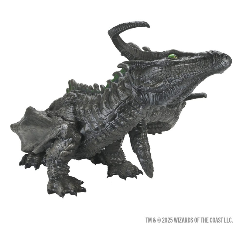 D&D Replicas of the Realms Life-Size Foam Figure Black Dragon Wyrmling 46 cm 1