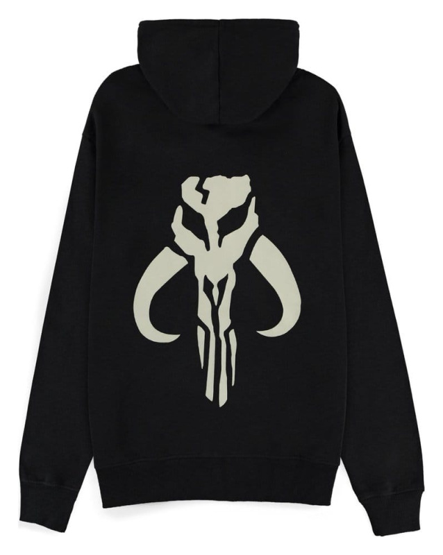 Star Wars: The Mandalorian & Grogu Zipper Hoodie Mythosaur skull