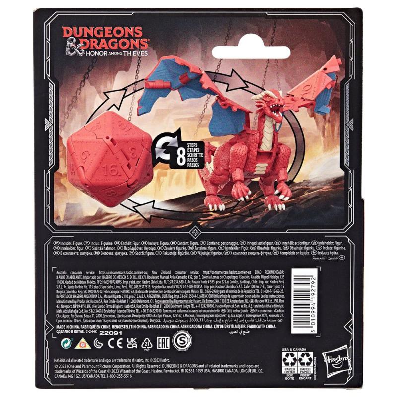 Dungeons & Dragons: Honor Among Thieves Dicelings Action Figure Themberchaud 9