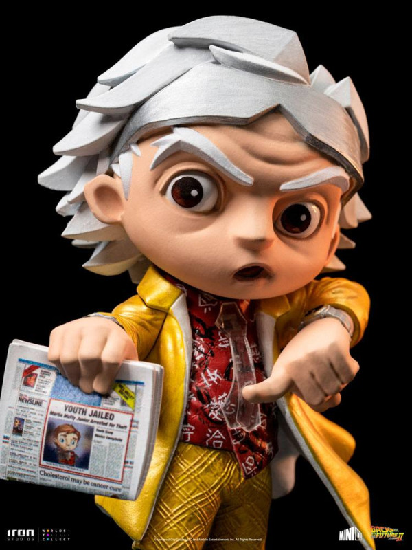 Back to the Future II Mini Co. PVC Figure Doc Brown 15 cm 7