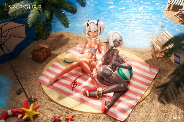 Original Character SSR PVC Statue 1/7 Dark Elf Dancer 12 cm 7