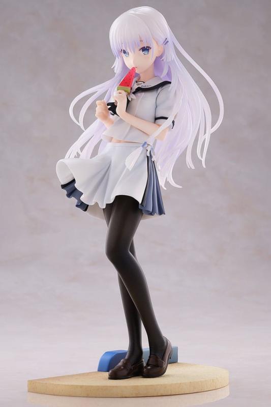 Summer Pockets REFLECTION BLUE PVC Statue 1/7 Shiroha Naruse 24 cm 4