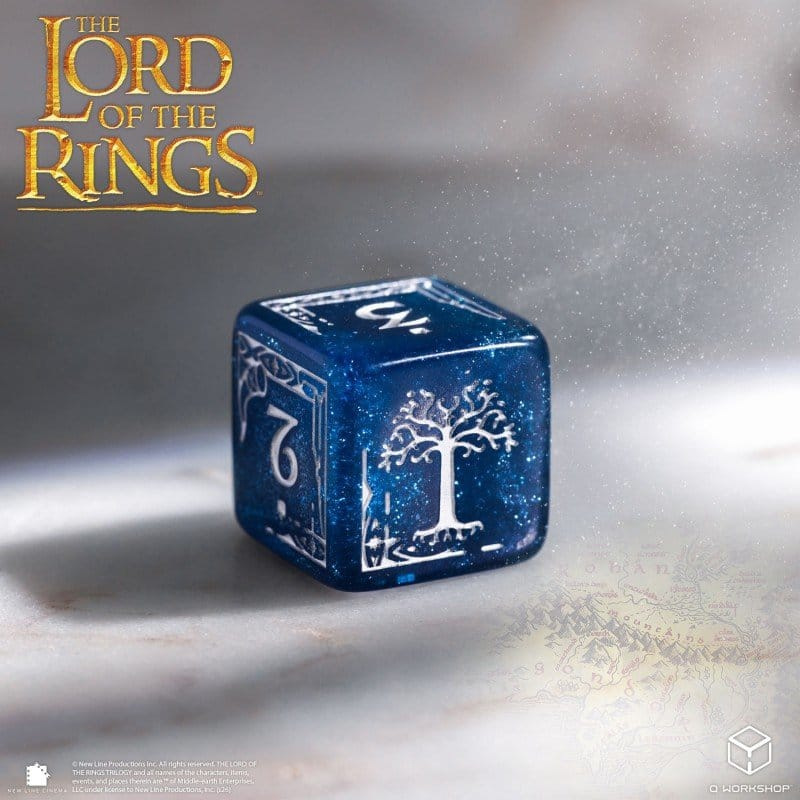 The Lord of the Rings Dice Set of 7 Gondor 8