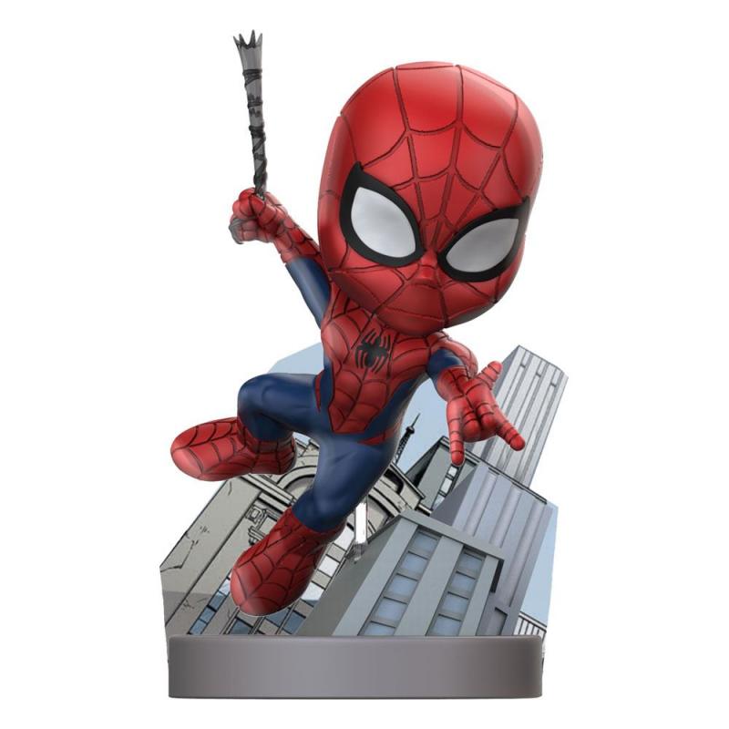 Marvel: Spider-Man Metallic SDCC Exclusive 10cm Superama Mini Diorama - The Loyal Subjects