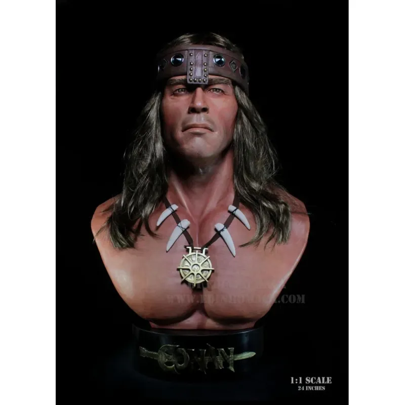 CROM Bust Conan the Destroyer1:1 by Edinho Maga