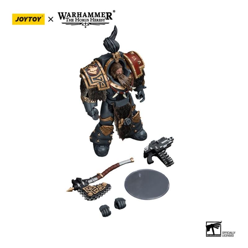 Warhammer The Horus Heresy Action Figure 1/18 Space Wolves Varagyr Wolf Guard Squad Varagyr Terminat