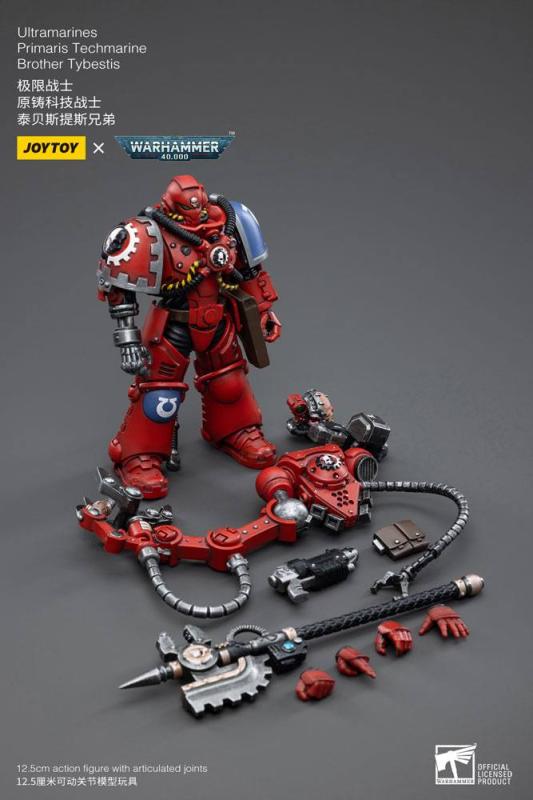 Warhammer 40k: Ultramarines Primaris Techmarine Brother Tybes 1/18 Action Figure - Joy Toy