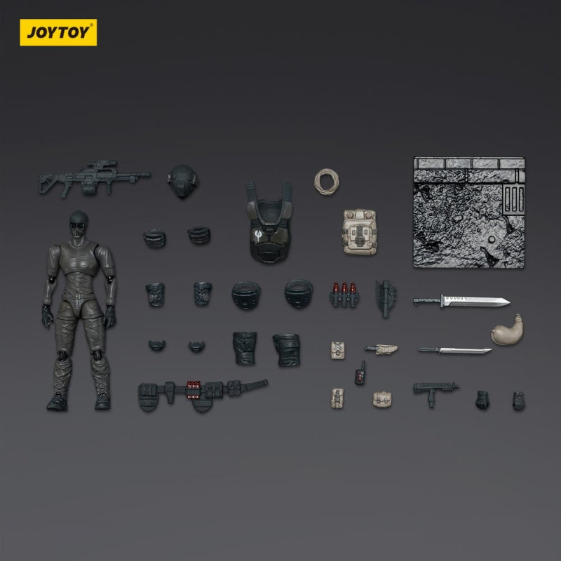 Dark Source Action Figure Steel Ride Corps Assaulter Echo 8 cm 6