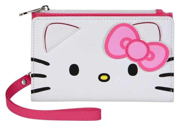Sanrio Slim Wallet Hello Kitty Face 3