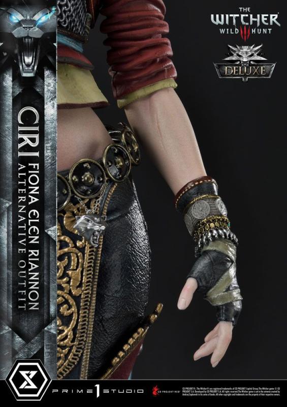 Witcher 3 Wild Hunt Statue 1/4 Cirilla Fiona Elen Riannon Alternative Outfit Deluxe Bonus Version 55