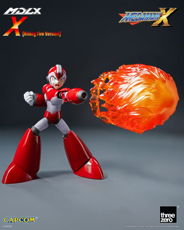 Mega Man MDLX Action Figure Rockman X / Mega Man X (Rising Fire Version) 12 cm 11
