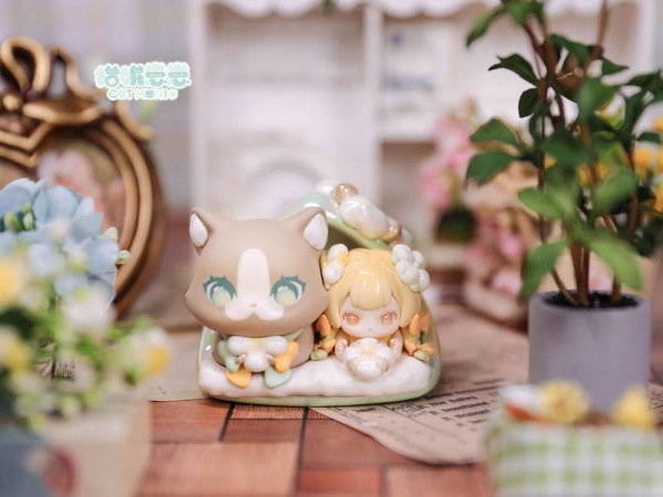 Original Character Trading Figures Cat Nizizi-Kitten with you 8 cm Assortment (6) 8