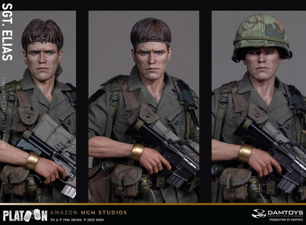 Platoon Action Figure 1/6 Sergeant Elias 30 cm 13