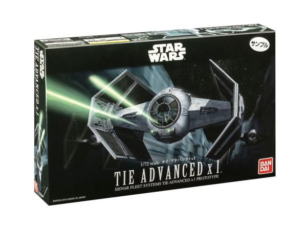 Star Wars Model Kit 1/72 TIE Advanced x1 10 cm 9