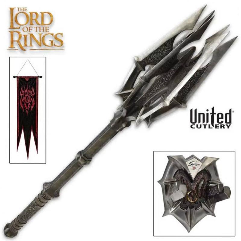 Lord of the Rings: Mace of Sauron with One Ring 1/1 Replica - United Cutlery