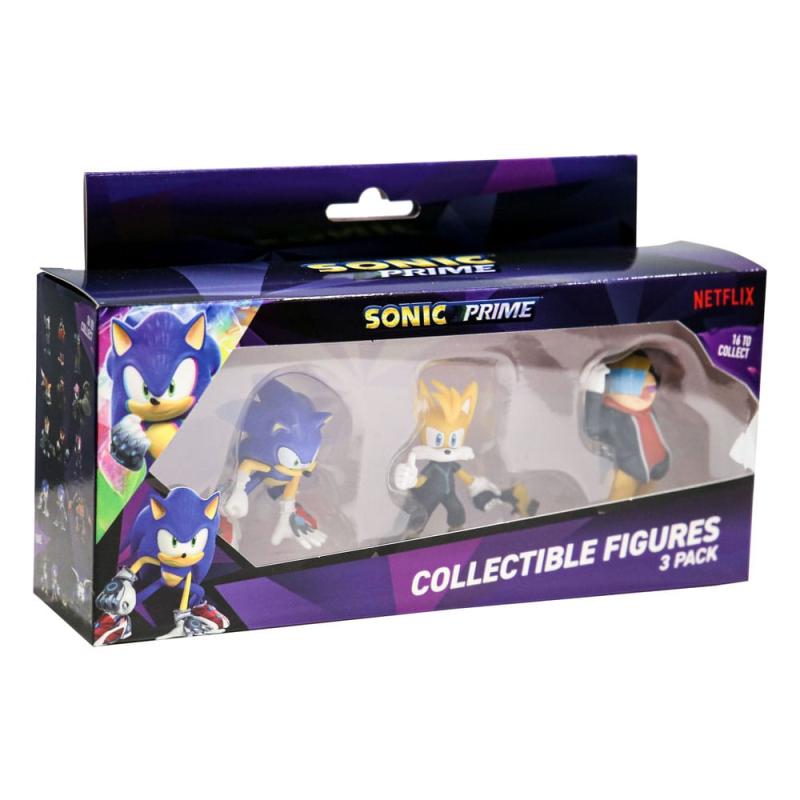 Sonic Prime Action Figures 3-Pack Figures 6 cm Assortment (12)