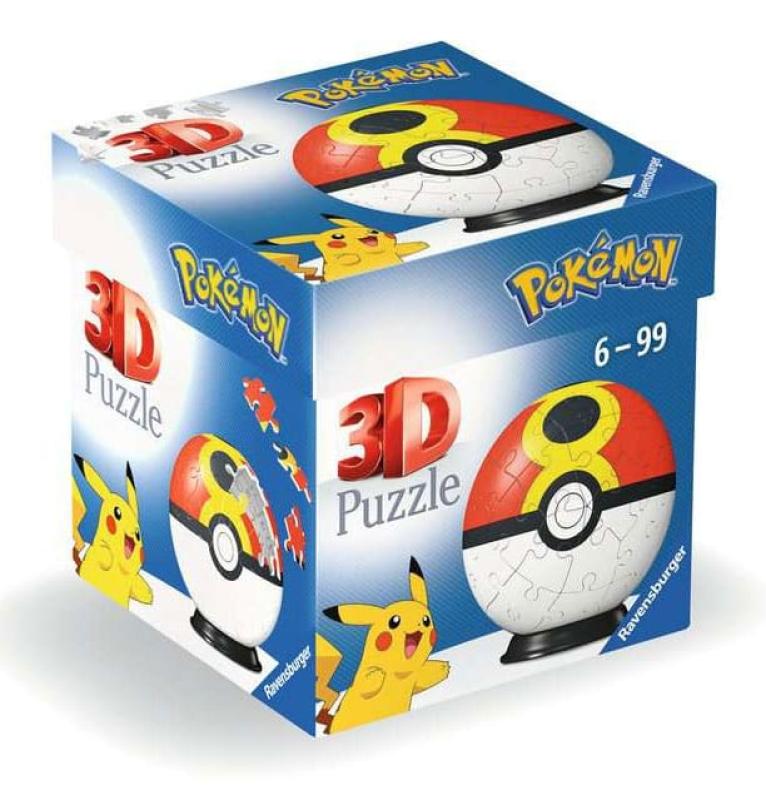 Pokémon 3D Puzzle Pokéballs: Repeat Ball (55 pieces) 1