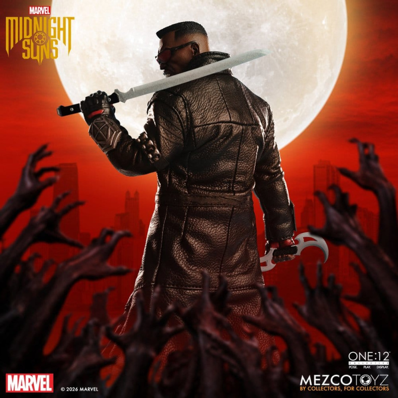 Marvel Comics One:12 Collective Action Figure 1/12 Blade 17 cm 10