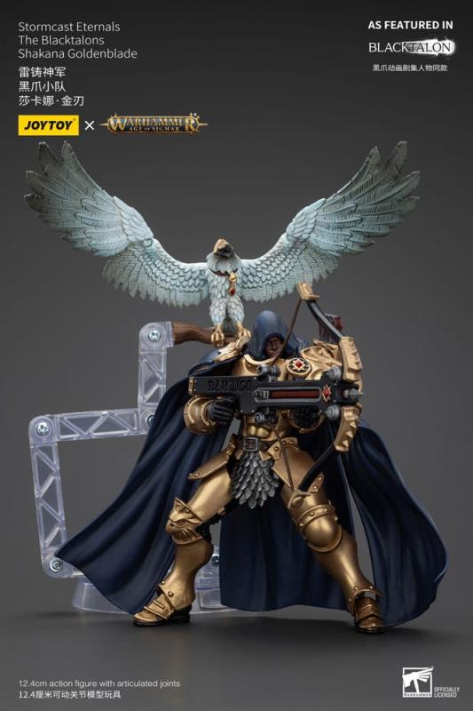 Warhammer Age of Sigmar Actionfigur Stormcast Eternals The Blacktalons Shakana Goldenblade 20 cm 5