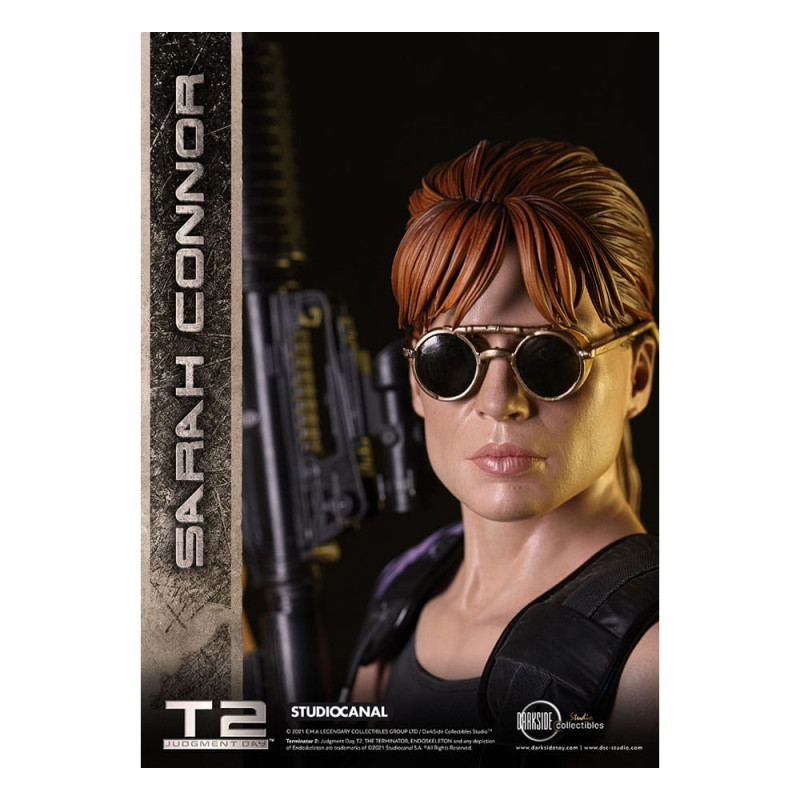 Terminator 2: Judgement Day 30th Anniversary Statue Sarah Connor 1/3 Exclusive 71 cm 11