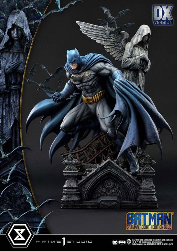 Batman Ultimate Premium Masterline Series Statue 1/4 Batman Rebirth Edition Blue Deluxe Version 71 c