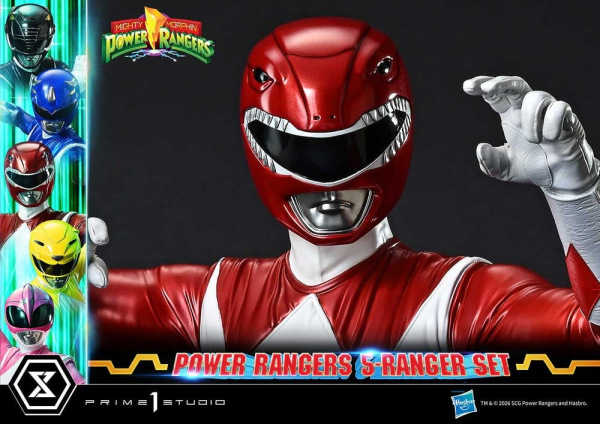 Mighty Morphin Power Rangers Premium Masterline Set of 5 Statues 1/4 57 cm 14