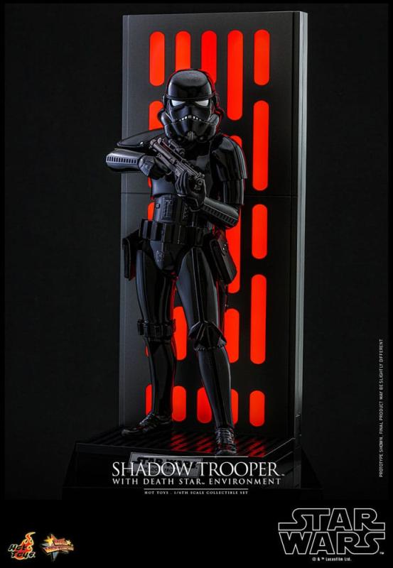 Star Wars Movie Masterpiece Action Figure 1/6 Shadow Trooper with Death Star Environment 30 cm