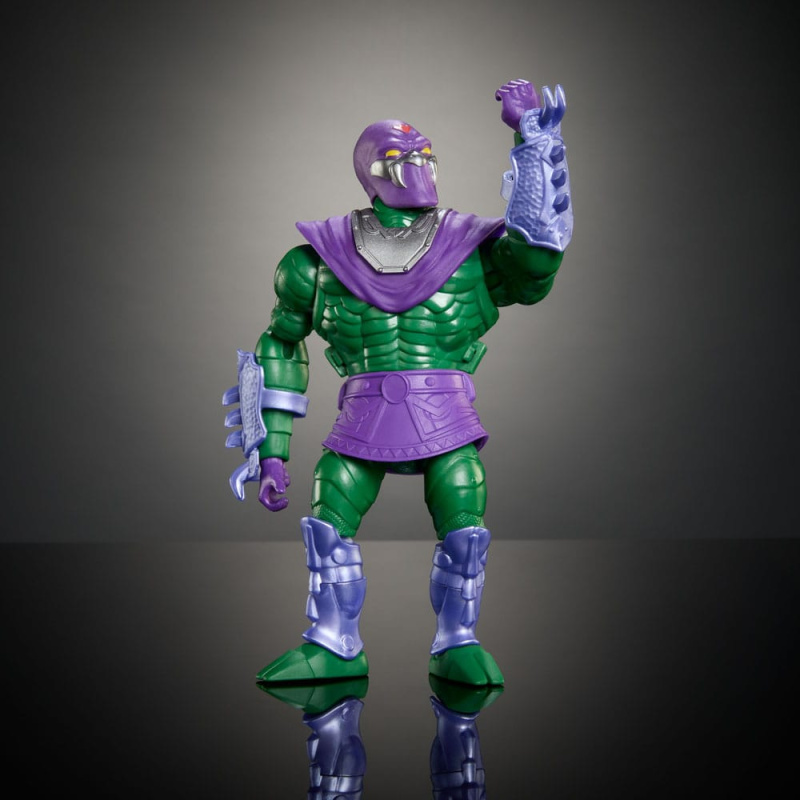 MOTU x TMNT: Turtles of Grayskull Deluxe Action Figure King Hiss 14 cm 7