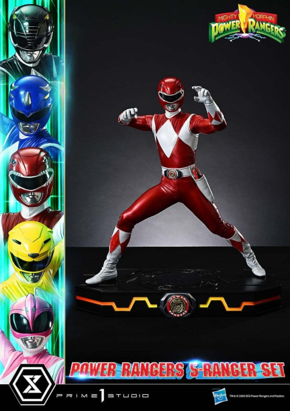 Mighty Morphin Power Rangers Premium Masterline Set of 5 Statues 1/4 57 cm 9