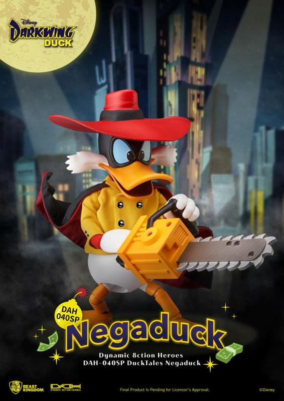 Darkwing Duck: NegaDuck 1/9 Dynamic 8ction Heroes Action Figure - Beast Kingdom Toys