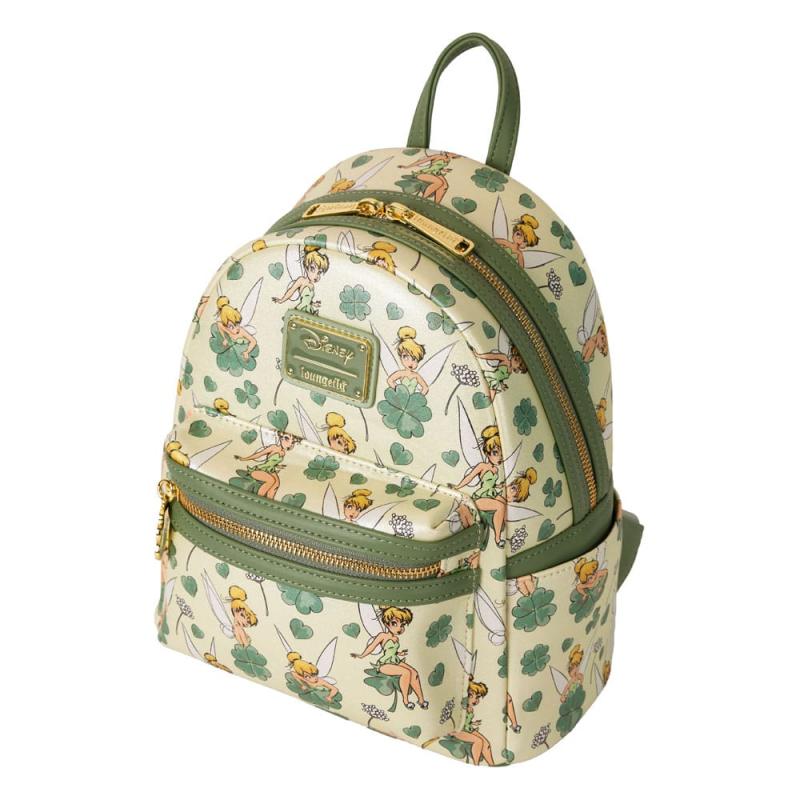 Disney by Loungefly Mini Backpack Tinker Bell 4-Leaf Clover 3