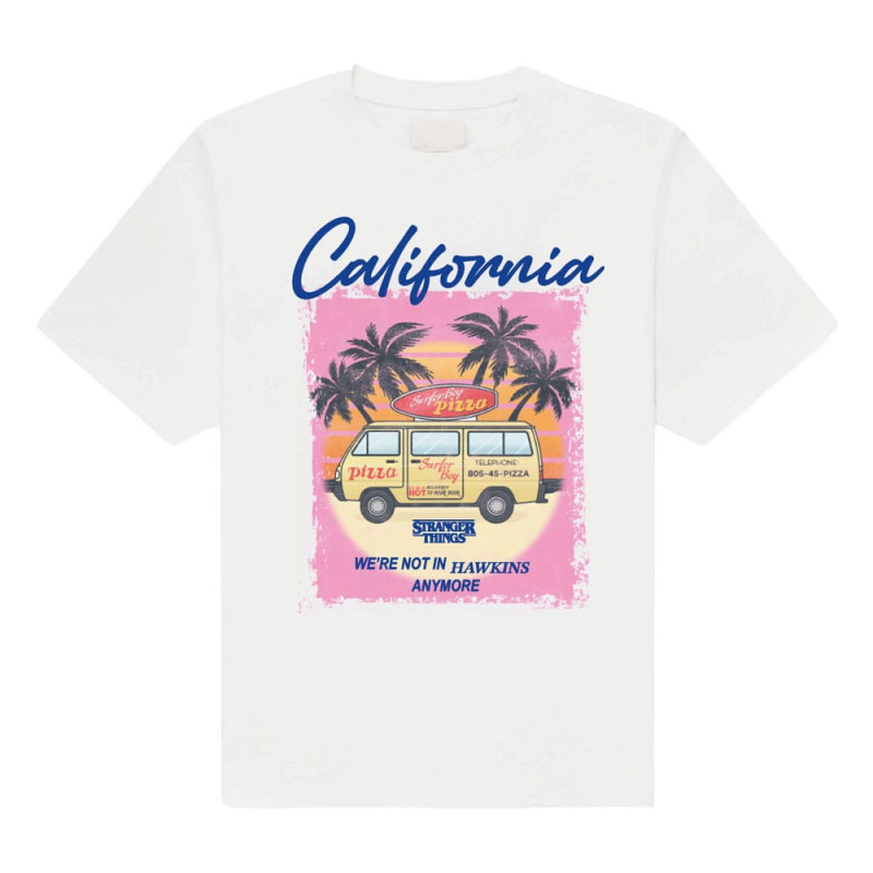 Stranger Things T-Shirt California Size XL