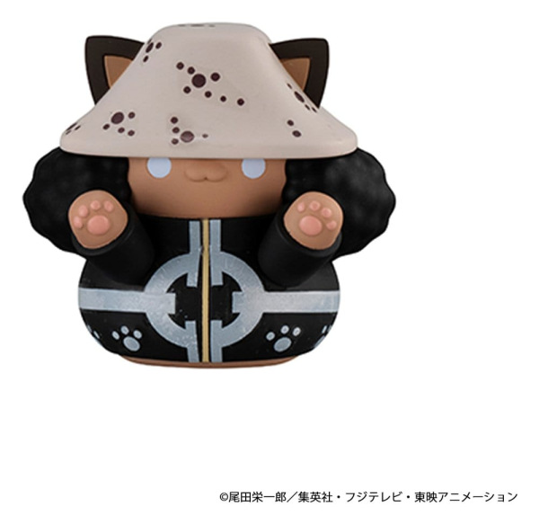 One Piece Mega Cat Project Nyan Piece Nyan! Luffy & the Seven Warlords of the Sea Mini Figures 3 cm 4