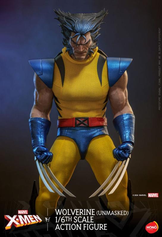 Marvel X-Men Action Figure 1/6 Wolverine (Unmasked) 28 cm