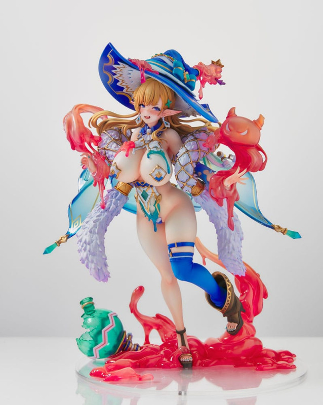 Original Character Elf Village Series PVC Statue 1/6 15th Villager Milklinde Antenna Shop Limited Ve 1