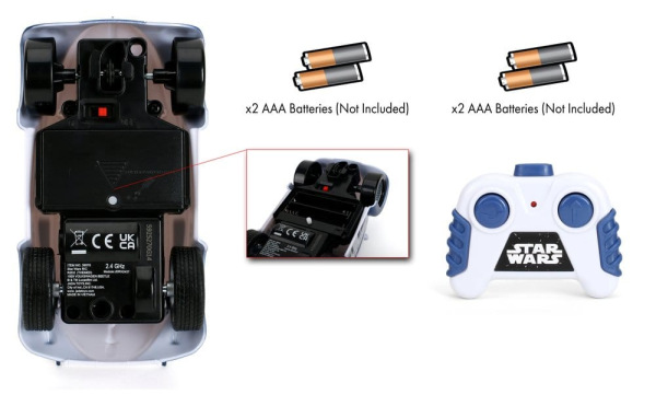 Star Wars RC 1:32 R2-D2 VW Beetle 11