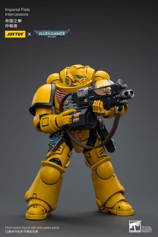 Warhammer 40k Action Figure 1/18 Imperial Fists Intercessors 12 cm