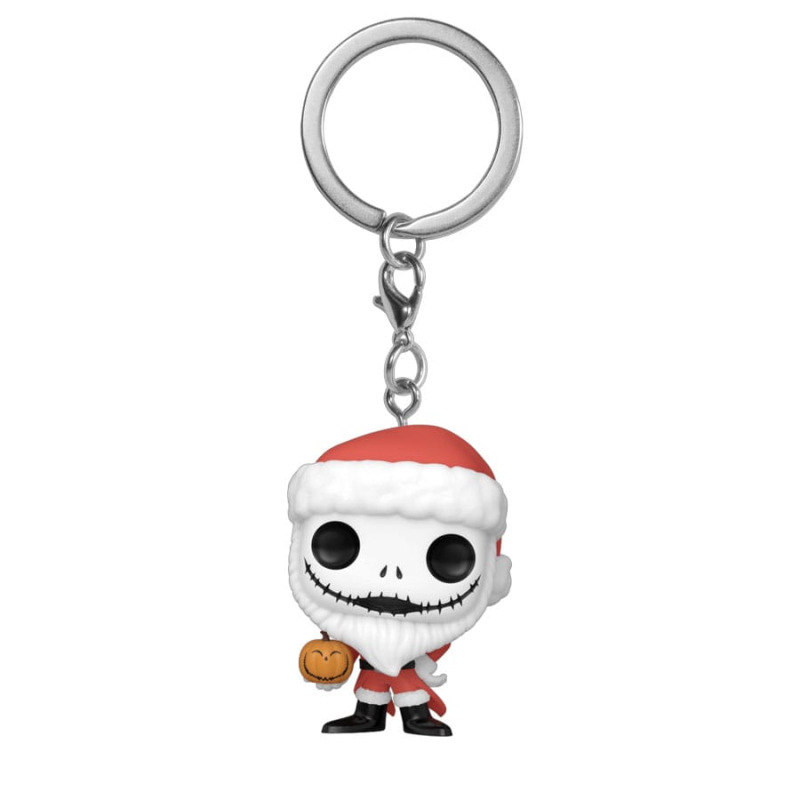 Nightmare before Christmas POP! Vinyl Keychains 4 cm Santa Jack w/Jackolantern Display (12)