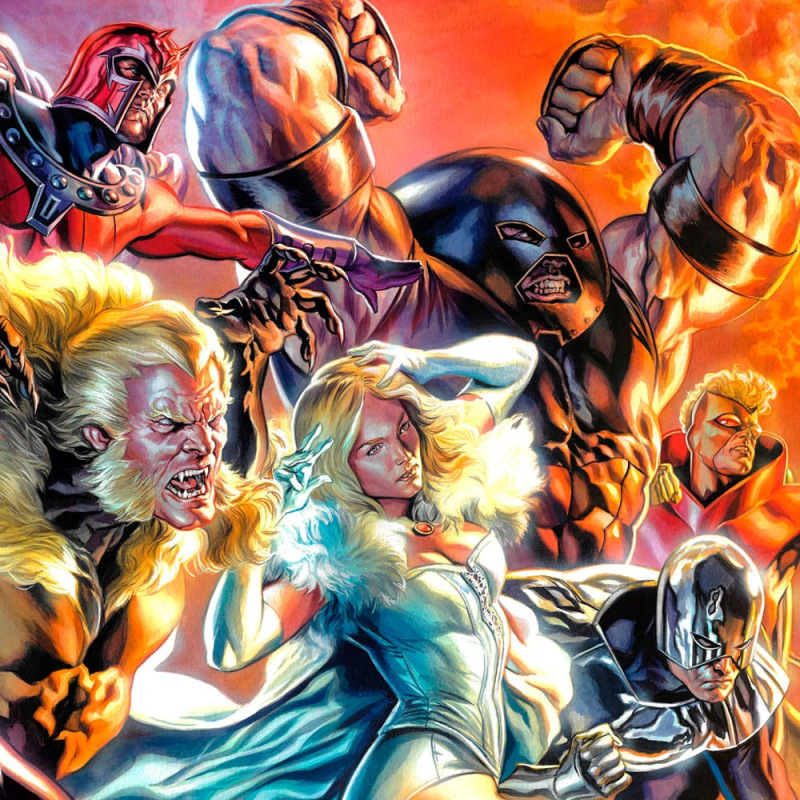 Marvel X-Men Art Print The Brotherhood of Mutants by Felipe Massafera 46 x 66 cm - unframed 2