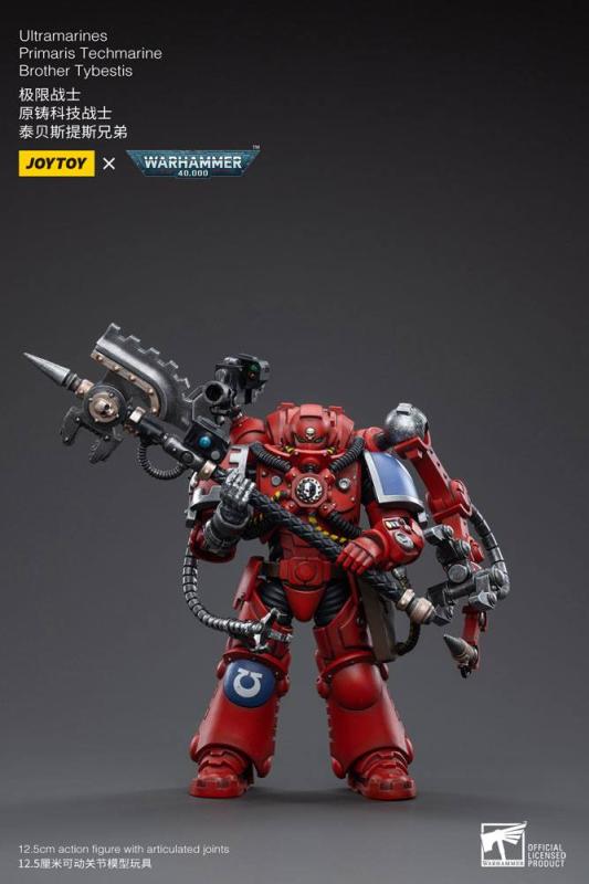 Warhammer 40k: Ultramarines Primaris Techmarine Brother Tybes 1/18 Action Figure - Joy Toy