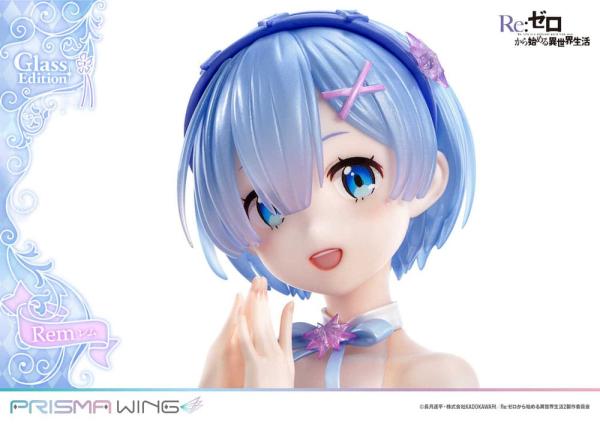 Re:Zero - Starting Life in Another World Prisma Wing PVC Statue 1/7 Rem Glass Edition 23 cm