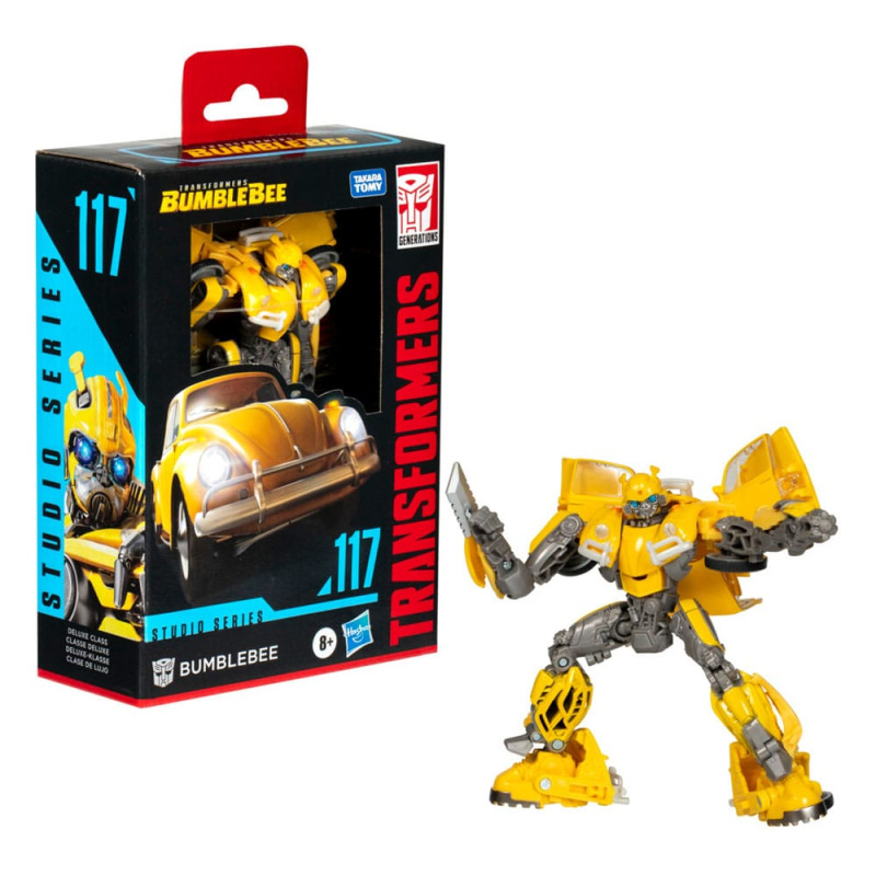 Transformers: Bumblebee Generations Studio Series Deluxe Class Action Figure Bumblebee 11 cm 2