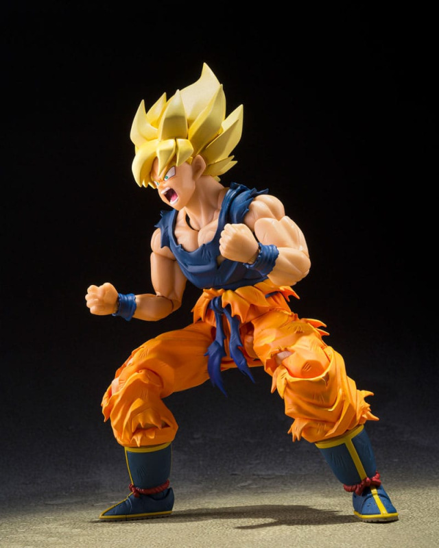 Dragon Ball Z S.H.Figuarts Action Figure Super Saiyan Son Goku (Fighter of Rage) 14 cm 2