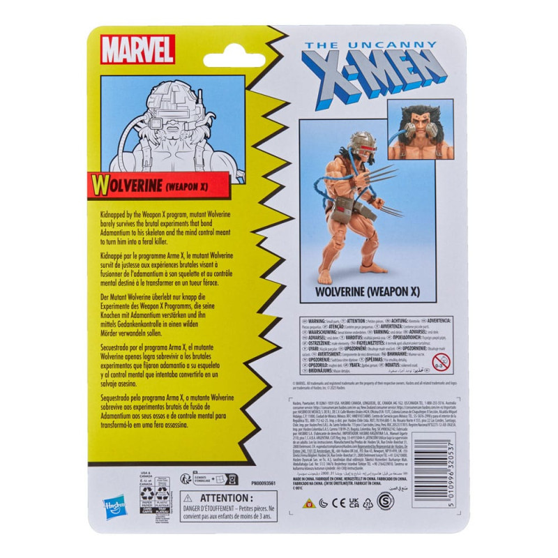 X-Men Marvel Legends Action Figure Wolverine (Weapon X) 15 cm 3