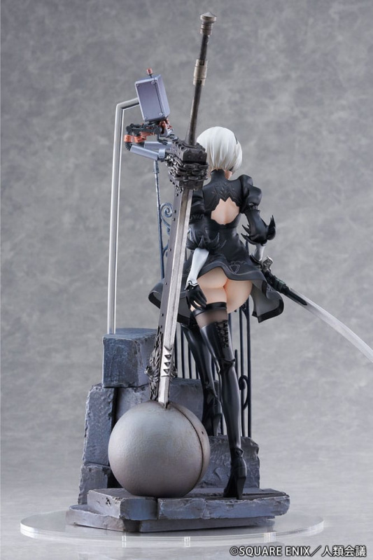 NieR:Automata Ver1.1a PVC Statue 1/7 YoRHa No. 2 Type B Search 31 cm 3