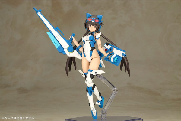 Frame Arms Girl Plastic Model Kit Stylet Swimsuit Blue Impulse Color Ver. 16 cm 5