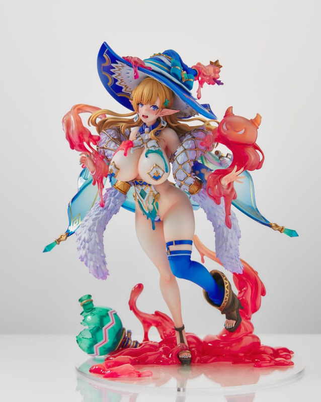 Original Character Elf Village Series PVC Statue 1/6 15th Villager Milklinde Antenna Shop Limited Ve 2