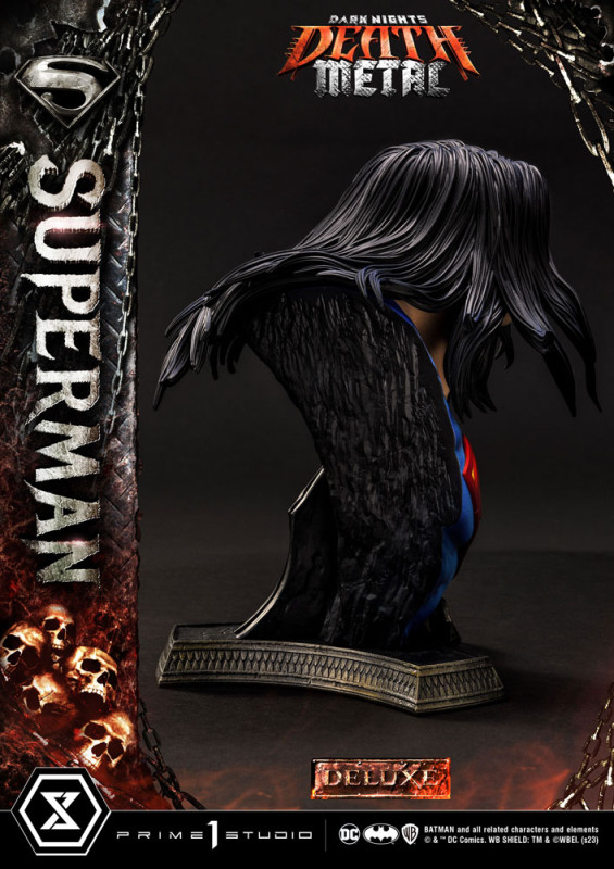 Dark Nights: Death Metal Statue 1/3 Death Metal Superman Deluxe Ver. 94 cm 8