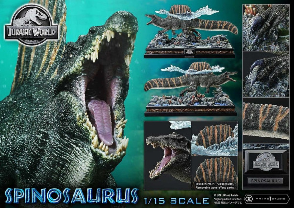 Jurassic World Rebirth (Film) Legacy Museum Collection Statue 1/15 Spinosaurus 39 cm 5