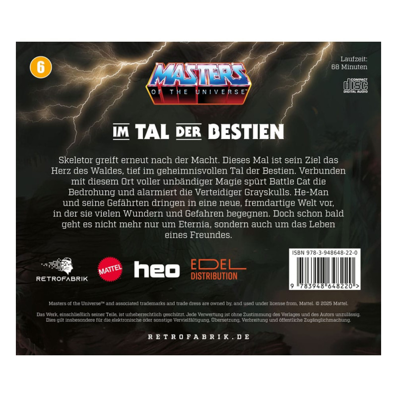 Masters of the Universe Radio Play CD Episode 6: Im Tal der Bestien *German Version* 2